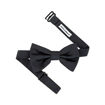 Dolce & Gabbana Kids' Black Bow Tie