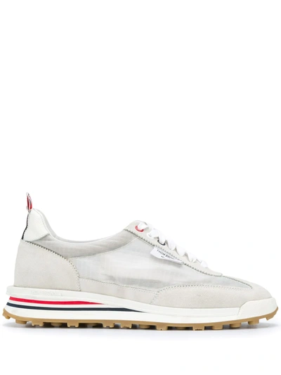 Thom Browne White Unlined Tech Runner Sneakers