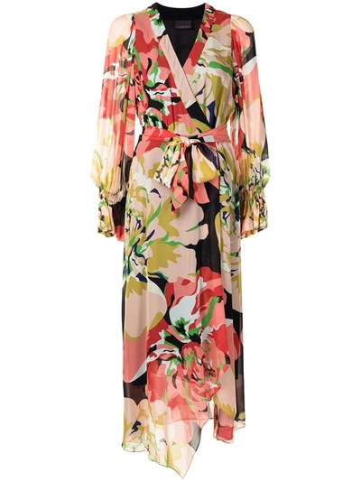 Ginger & Smart Delirium Wrap Dress In Red