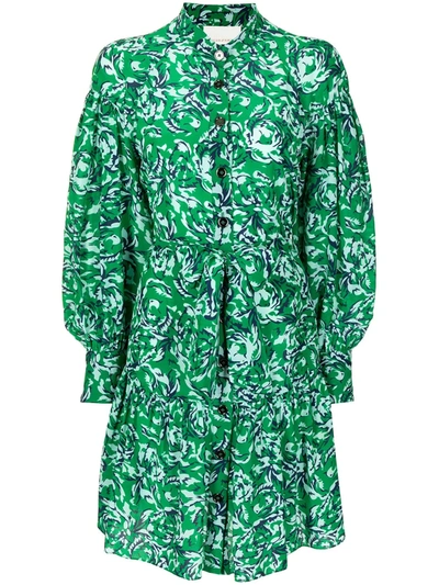 Ginger & Smart Regenerate Shirt Dress In Green