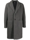 HEVO SINGLE-BREASTED TAILORED COAT