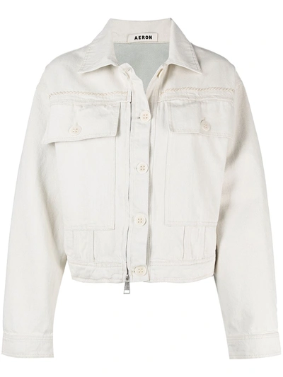 Aeron Martha Denim Jacket In White