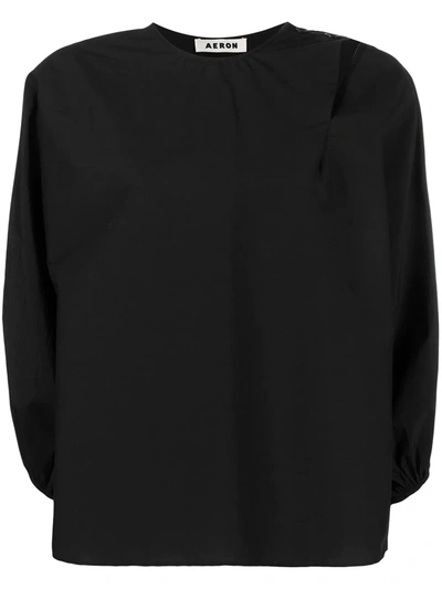 Aeron Mimi Loose-fit Top In Black