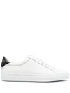 GIVENCHY CONTRAST HEEL COUNTER SNEAKERS