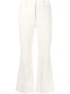 JOSEPH CROPPED FLARED TROUSERS