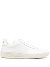 Veja + Net Sustain V-10 Leather Sneakers In White