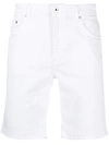 DONDUP MID-RISE DENIM SHORTS