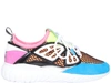 SOPHIA WEBSTER FLY-BY SNEAKERS,FAW20214 BLACK & MULTI