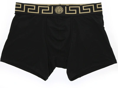 Versace Bi-pack Boxer In Black