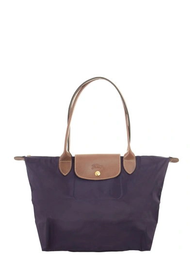 Longchamp Le Pliage Original Shoulder Bag S Blueberry In Blueberry