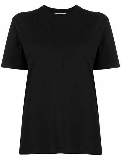 Off-white Arrows-logo Cotton T-shirt In Black