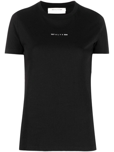 Alyx Branded T-shirt In Black