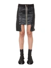 RICK OWENS DRKSHDW DRKSHDW BY RICK OWENS WOMEN'S BLACK POLYESTER SKIRT,DS20F1344VL09 S