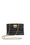 GIVENCHY GIVENCHY WOMEN'S BLACK LEATHER POUCH,BB501GB03L001 UNI