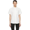 NAKED AND FAMOUS WHITE EASY SHORT SLEEVE SHIRT