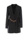 GIVENCHY GIVENCHY CHAIN DETAIL BLAZER