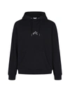 GIVENCHY GIVENCHY REFRACTED EMBROIDERED LOGO HOODIE