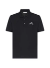 GIVENCHY GIVENCHY REFRACTED EMBROIDERED LOGO POLO SHIRT