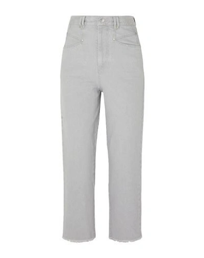 Isabel Marant Jeans In Light Grey