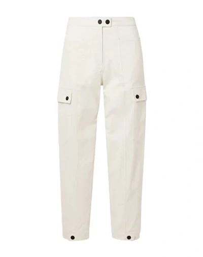 The Range Stretch-cotton Twill Cargo Pants In White