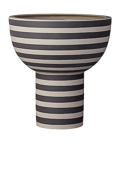 Aytm Varia Vase In Ash & Black