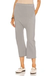Nili Lotan Sf Sweatpant - Heather Grey In Cloud Grey