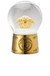 VERSACE GOLDEN MEDUSA SNOW GLOBE,VSAC-UA20