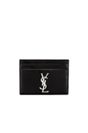 Saint Laurent Cardholder In Black