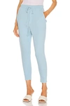 Nili Lotan Nolan Cropped Track Pants In Blue