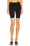 Helmut Lang Stretch-jersey Biker Shorts In Black