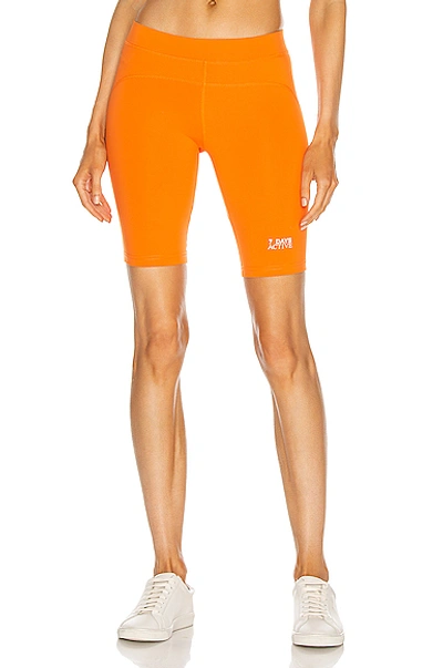 7 Days Active Sprinter Tights Short In Orange