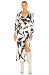 Isabel Marant Albi Printed Stretch-silk Midi Dress In Ecru