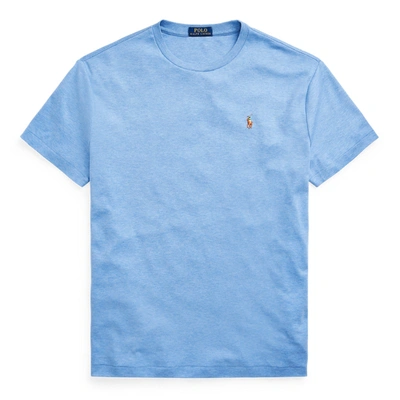 Polo Ralph Lauren Men's Classic-fit Soft Cotton T-shirt In Soft Royal Heather