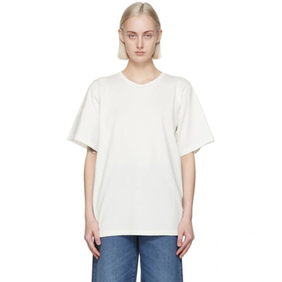 Totême Off-white Organic Cotton Oversized T-shirt