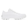Converse White Lugged Chuck Taylor All Star Low Sneakers In White/ White/ White