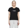 Marc Jacobs Short-sleeve Cotton T-shirt In Black