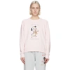 MARC JACOBS PINK MAGDA ARCHER EDITION 'WE'RE IN THE SHIT' SWEATSHIRT