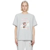 MARC JACOBS GREY MAGDA ARCHER EDITION 'STOP RIPPING ME OFF' T-SHIRT