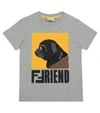 FENDI 棉质T恤,P00530717