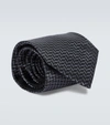 TOM FORD PRINTED SILK TIE,P00505642