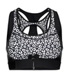 ADAM SELMAN SPORT CONTOUR LEOPARD-PRINT SPORTS BRA,P00535034