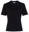 Acne Studios Nash Logo-patch Cotton-jersey T-shirt In Black
