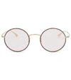 THE ROW X OLIVER PEOPLES AFTER MIDNIGHT ROUND GLASSES,P00542677