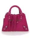 BALENCIAGA BALENCIAGA WOMEN'S FUCHSIA OTHER MATERIALS HANDBAG,63852415Y4Y5616 UNI