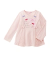 MIKI HOUSE LACE-DETAIL TOP (2-7 YEARS),16290062