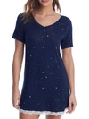 Honeydew Intimates All American Constellations Knit Sleep Shirt In Polar Constellation
