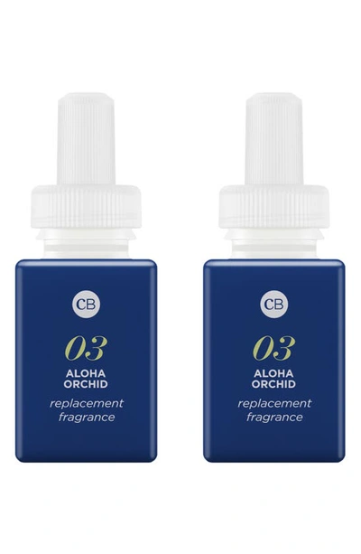 Pura X Capri Blue 2-pack Diffuser Fragrance Refills In Aloha Orchid