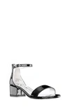 Nina Hidi Little Girls Sandal In Black Patent
