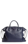 GIVENCHY ANTIGONA SOFT LARGE LEATHER SATCHEL,BB50F0B0WD