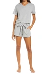 FLORA NIKROOZ BLAIRE FRENCH TERRY SHORT PAJAMAS,Q81174